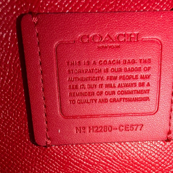 Coach Mollie Bucket 22 With floral print and charm - Picture 13 of 13